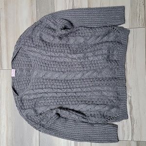 Women's Medium Gray Sweater from Pink Lily